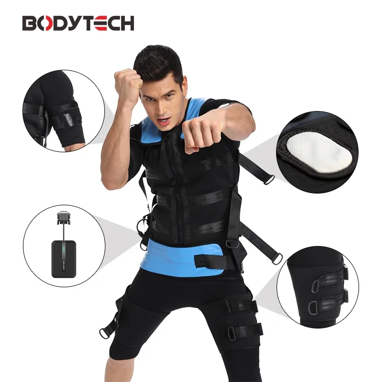 High Effective Microcurrent EMS Suit Muscle Stimulation Muscle Building Fat Reduction