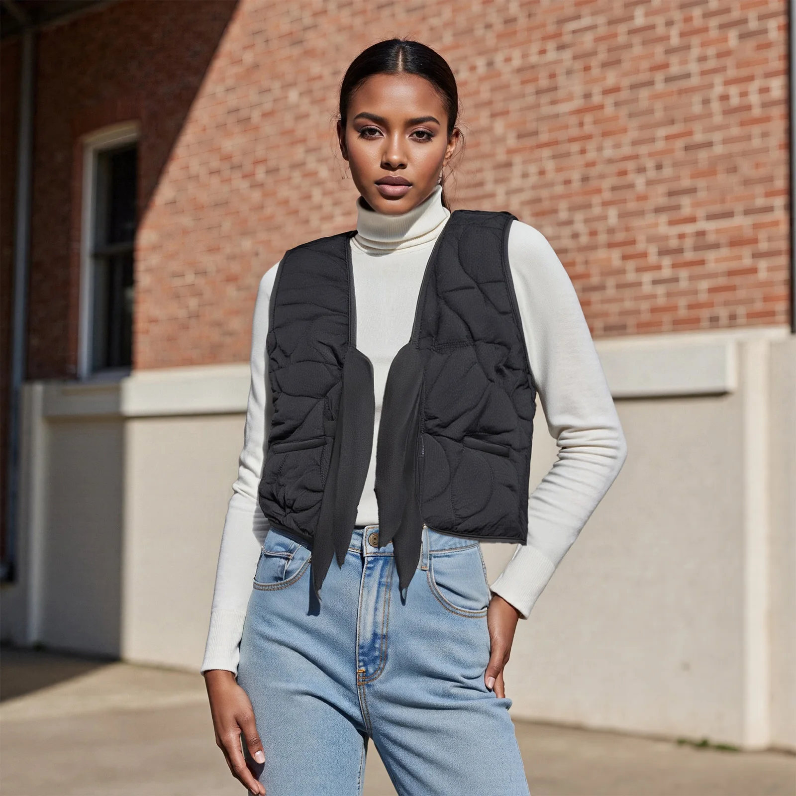 Nieuwe Dames Puffer Vest Jas H - Puffer Vest Fashion Women recensie en prijs