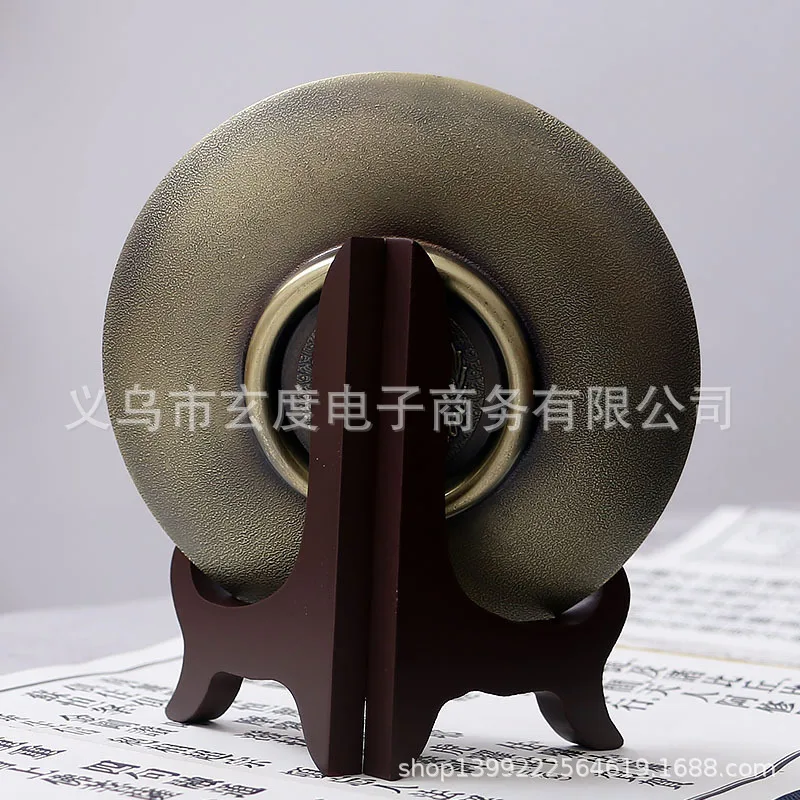 Longfeng Chengxiang Appreciation Plate Chinese Classical Home Crafts Household Living Room, Entrance, Relocation and Wedding