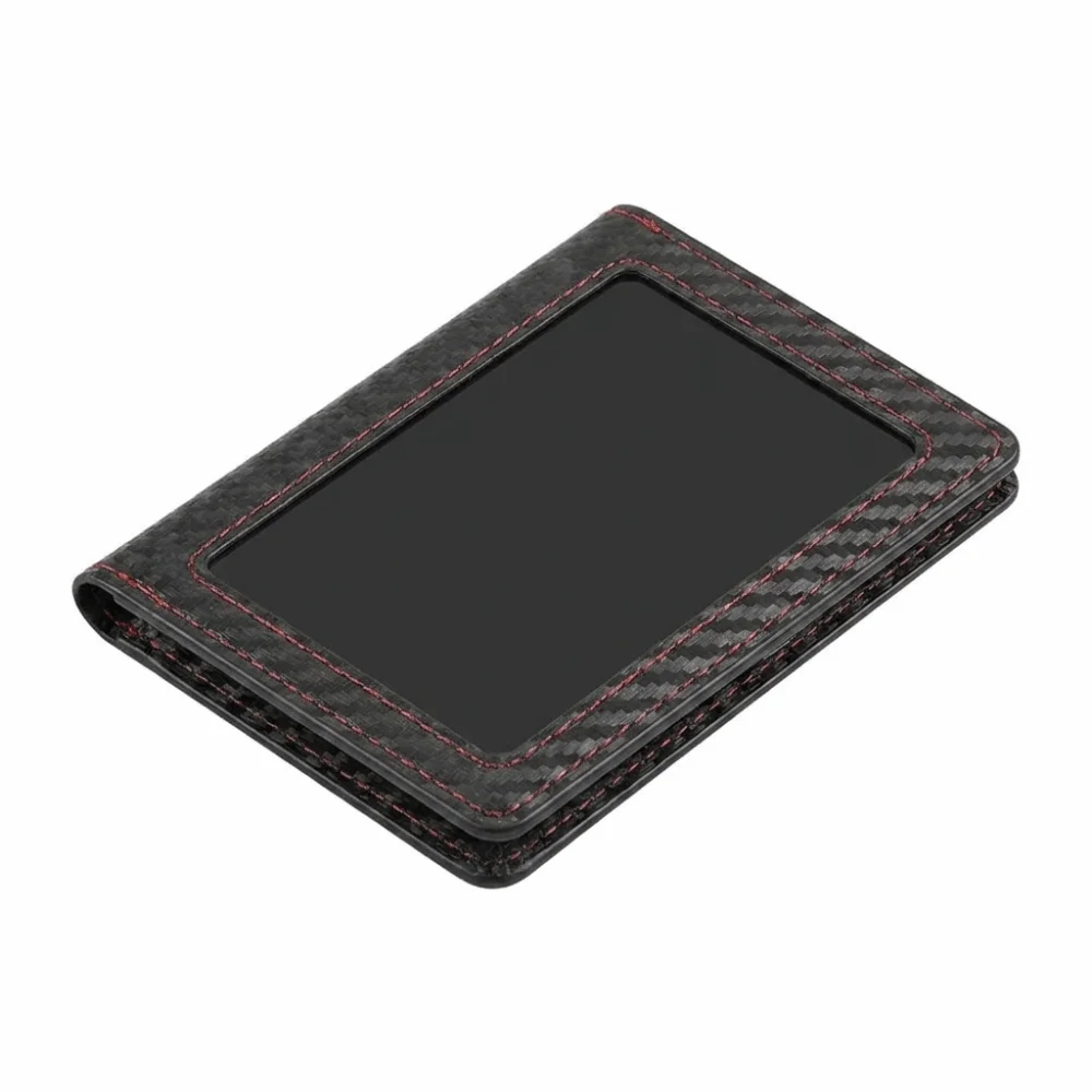 Slim Design Multi-slot Card Holder Neat Appearance Lightweight Portable Wallet Great Serviceability Solid Material