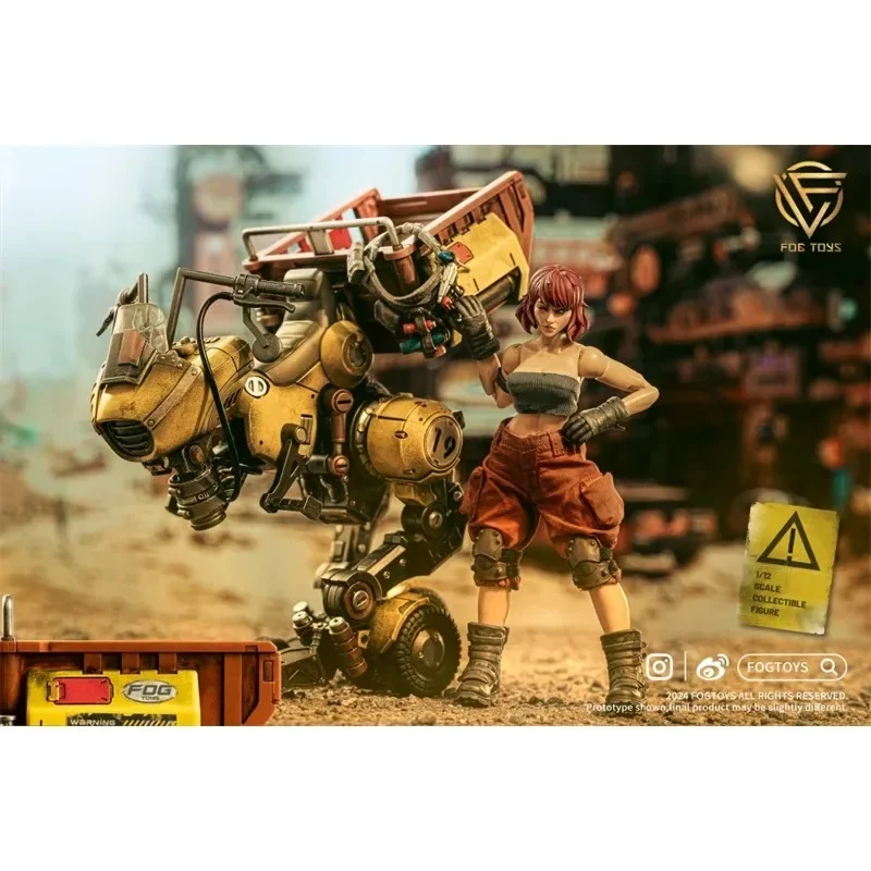 FOGTOYS EA02 Female Soldier Whimsical 26 Series Luxury Motorcycle 6" Full Set Anime Action Figure Model Toys Doll Gift In Stock