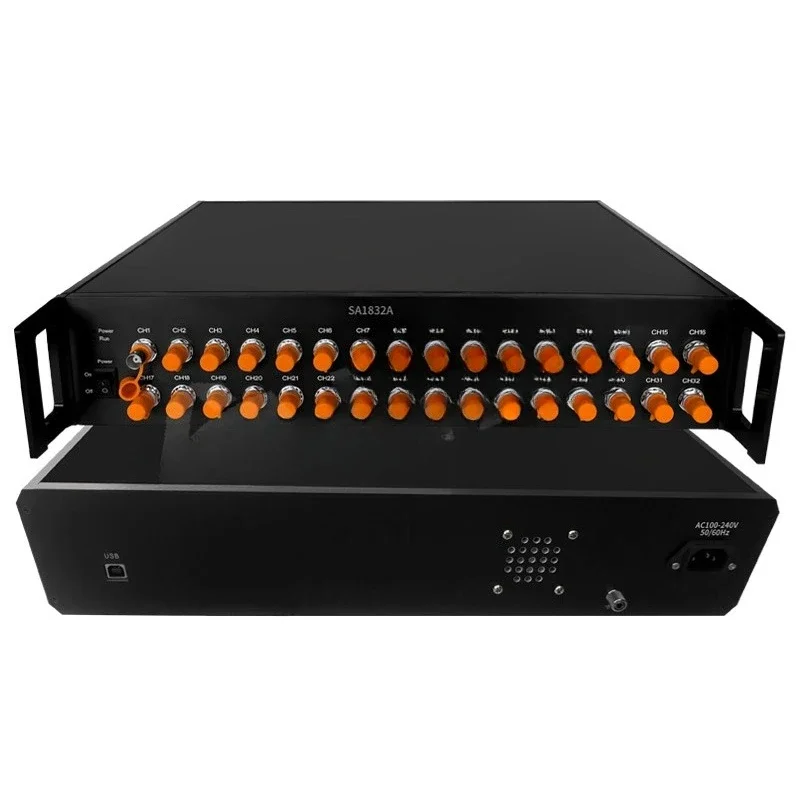 SA1832A Dynamic Signal Analyzer Vibration Acceleration Amplitude 32 Channel Voltage IEPE Data Collection