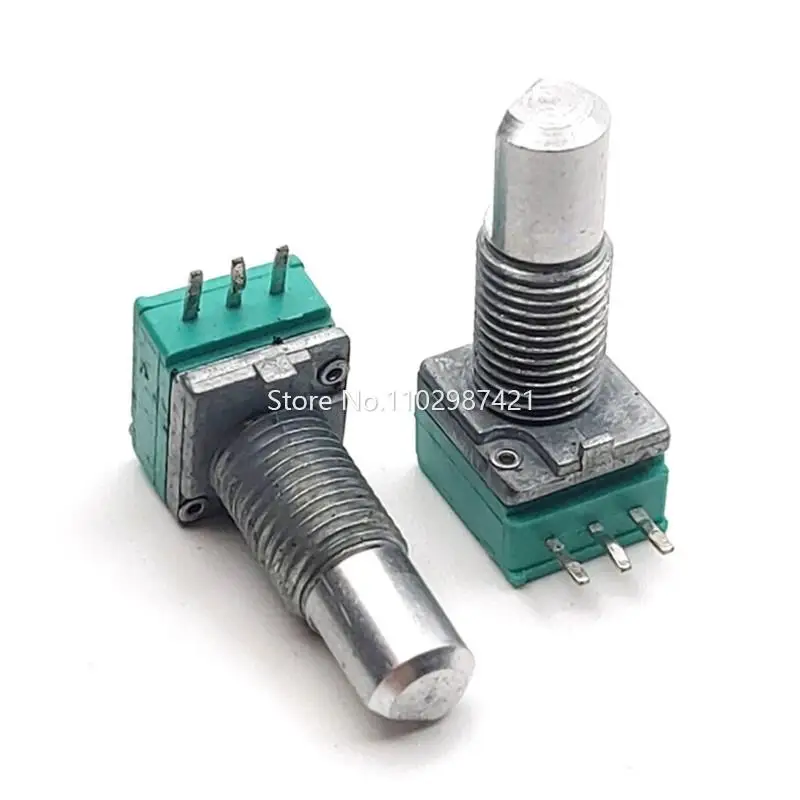 4 Piece RK097 Single With Step Potentiometer 3 Feet A5K Handle Length 18MM A502 Precision Adjustable Potentiometer