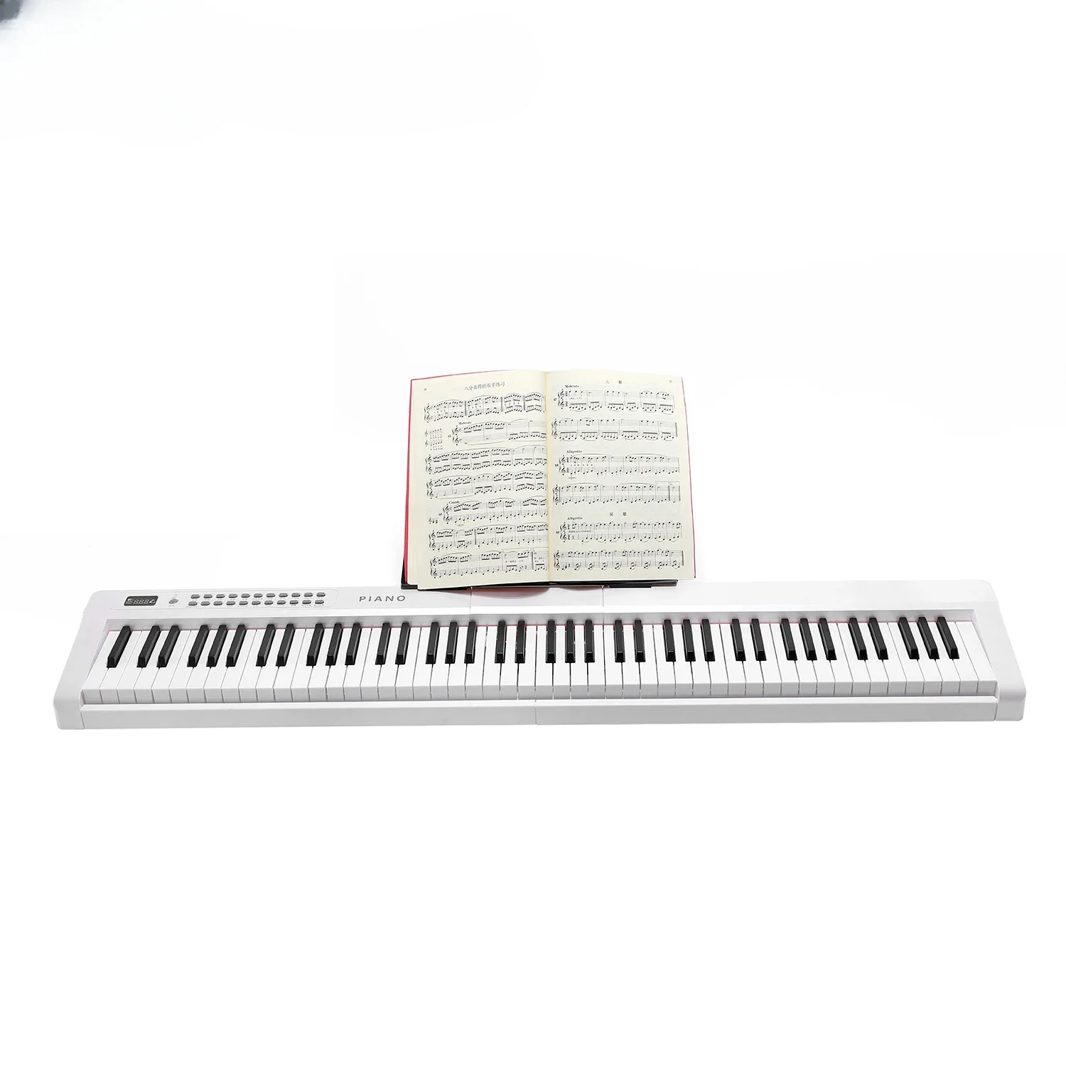 Piano numérique multifonctionnel, capacité Bluetooth, orgue électronique activé, 88 prédire