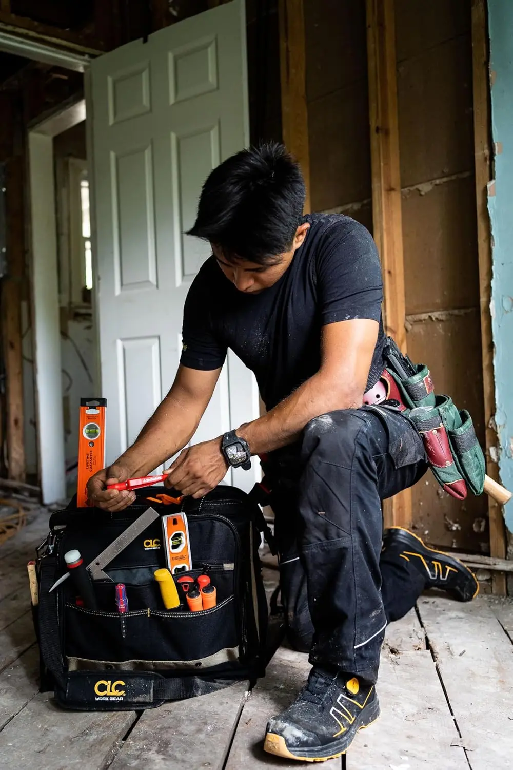 Tas peralatan saku Multi kompartemen