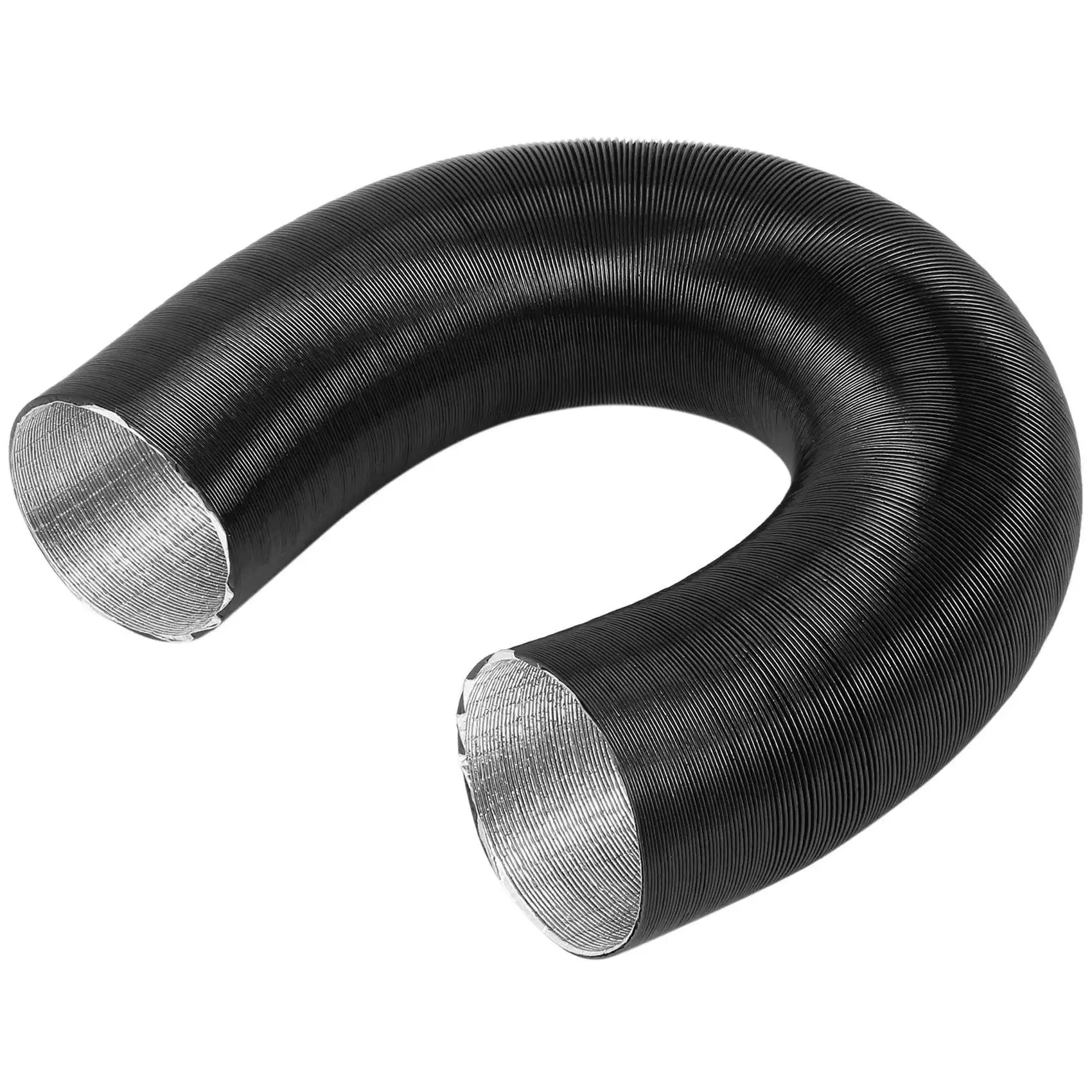 60 mm Aluminum Foil Heater Hose Preheater Hose for 2000W Air Heater Outlet Car Air Duct Drain Hose