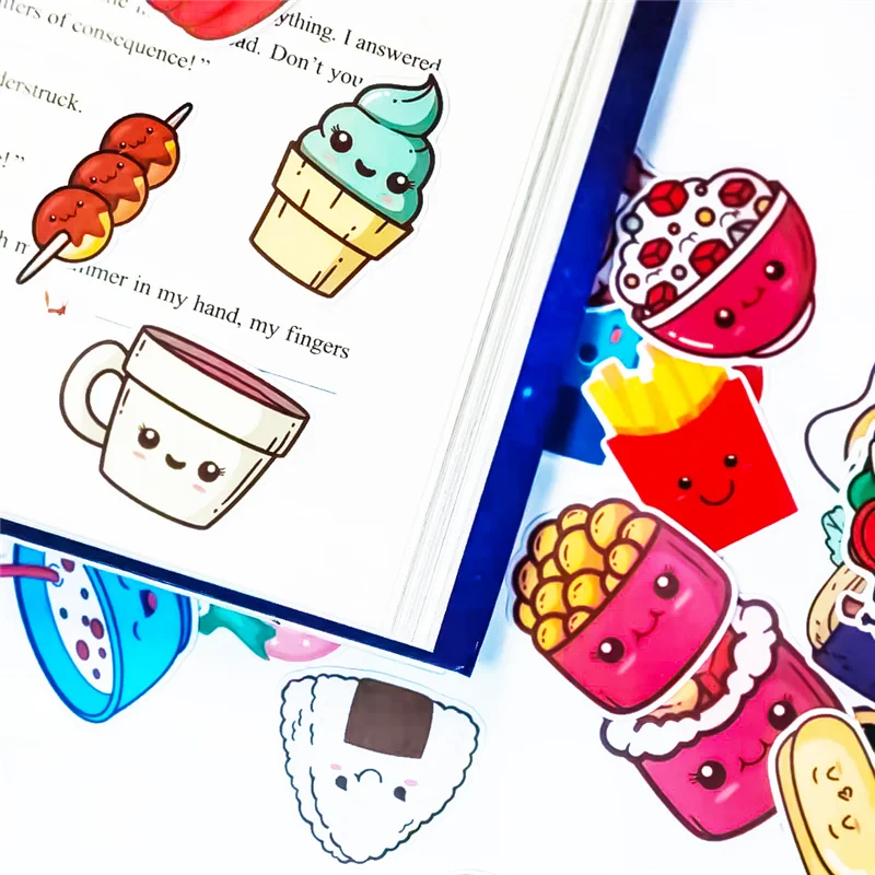 37pcs / Pack Creative Cute Self-made Japanese Food Scrapbooking Stickers /Decorative /DIY Craft Photo Albums Sushi