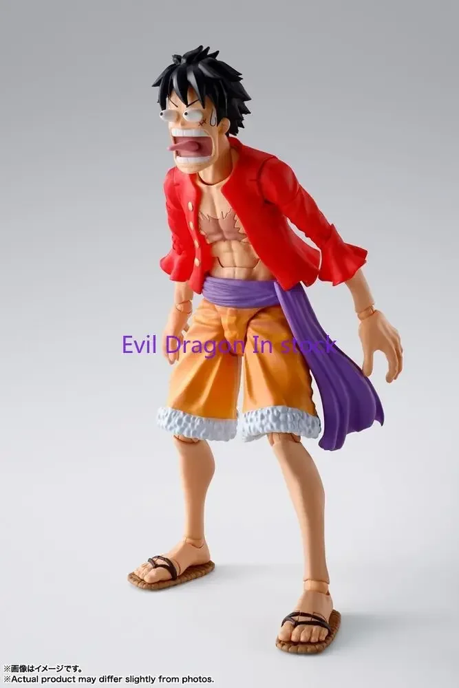 

In Stock Bandai SH Figuarts Monkey D. Luffy Invasion of Onigashima SHF Action Figure Collectible Model Toys Figura Gifts