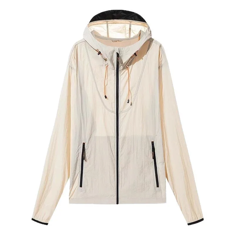 

Sunscreen Clothes for Women 2026 New Ice Silk Thin Edition UV Protection Sunscreen Clothes for Men Loose Coat Skin Clothes