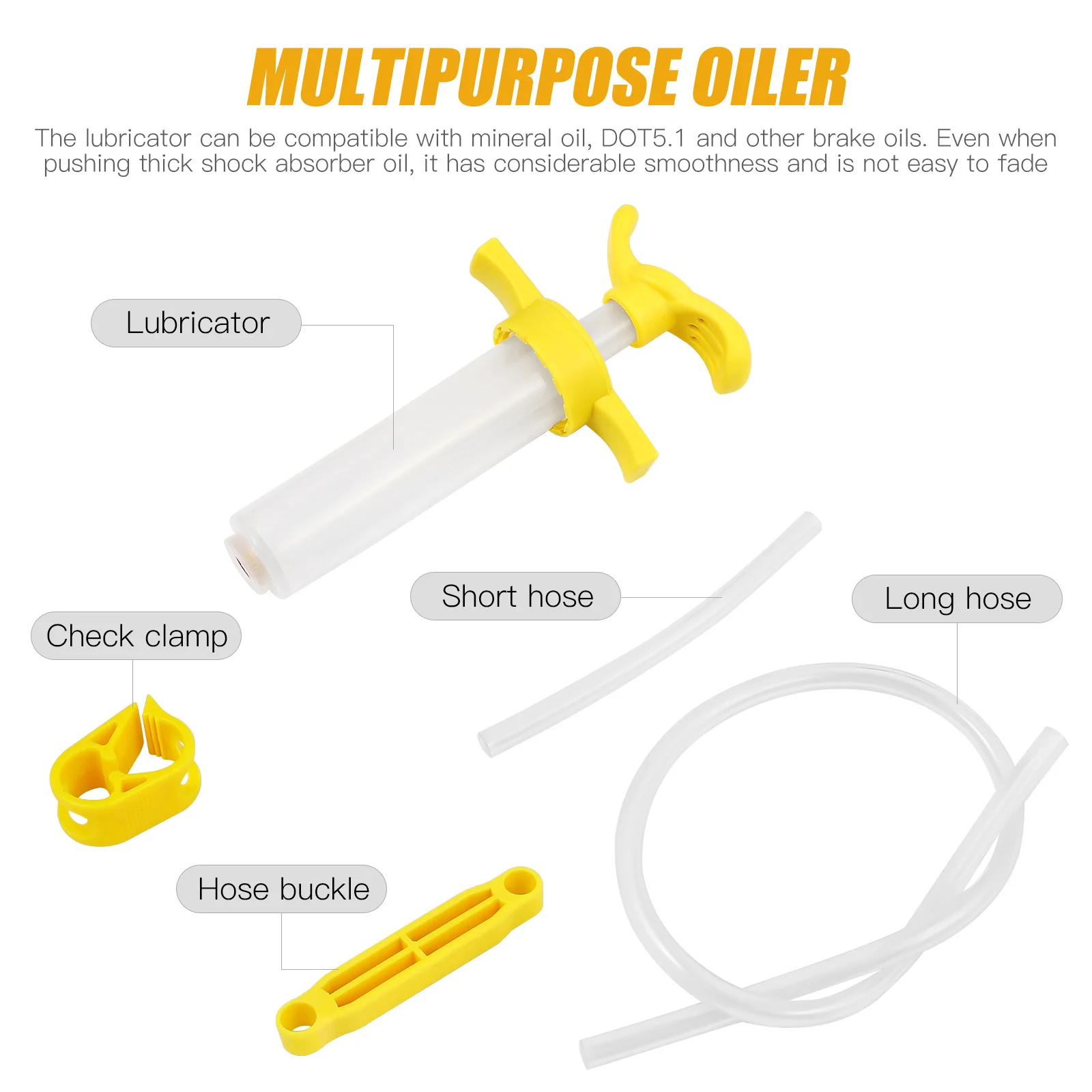 

Oil Disc Brake Fluid Replacement Tool Kit For Mountain Bike Hydraulic System Maintenance Mineral Oil Compatible Bleed Set Repair