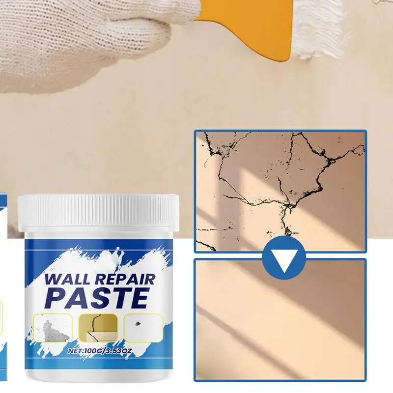 Professional Repair Paste Spackle Wall Repair Wall Putty Repair Holes Odorless Drywall Patch Repair Ceramic Glaze Repair Paste