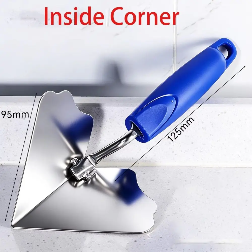 Stainless Steel Material Corner Trim Strip Enlarged Design Wear Resistant Smoothing Tool Rustproof Performance Thickened Design
