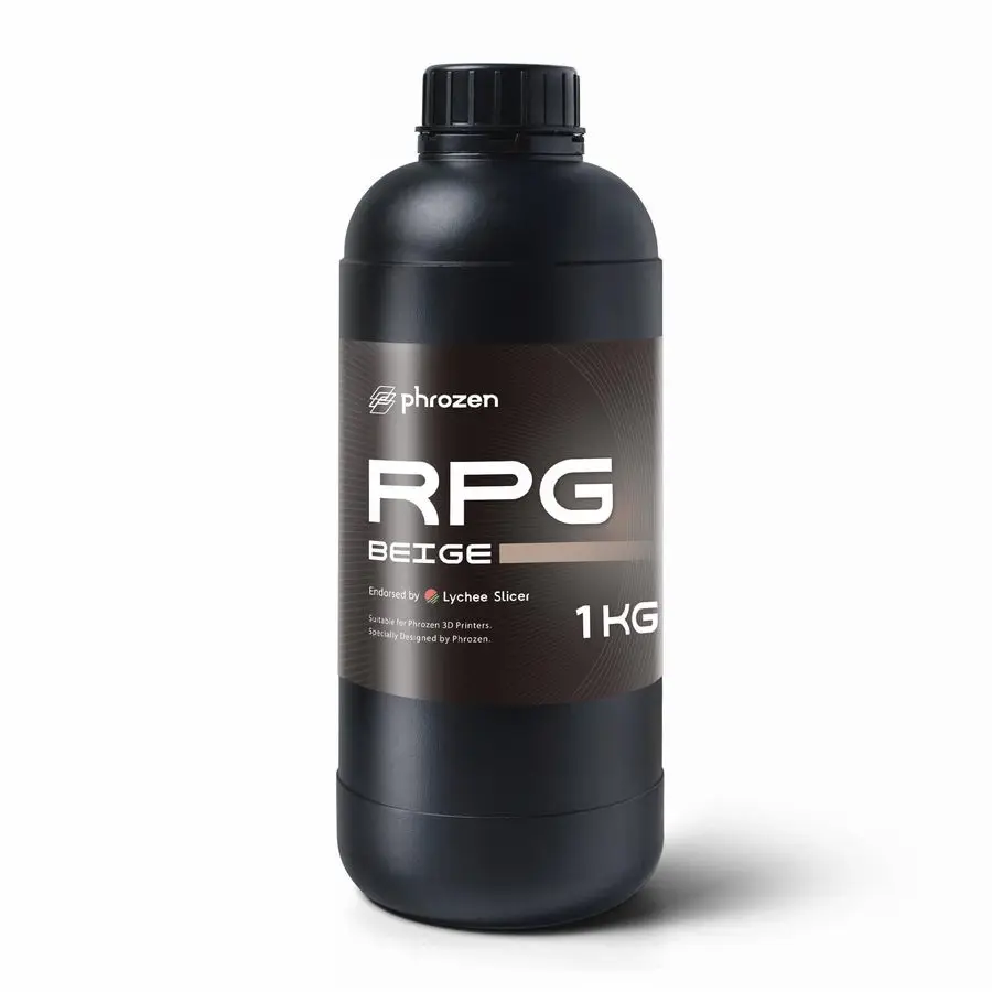 

3D-принтер из быстрой смолы, ролевая игра с низкой усадкой, превосходная точность, гладкая поверхность, фотополимерная смола для УФ-излучения ЖК-дисплея 405 нм, бежевый