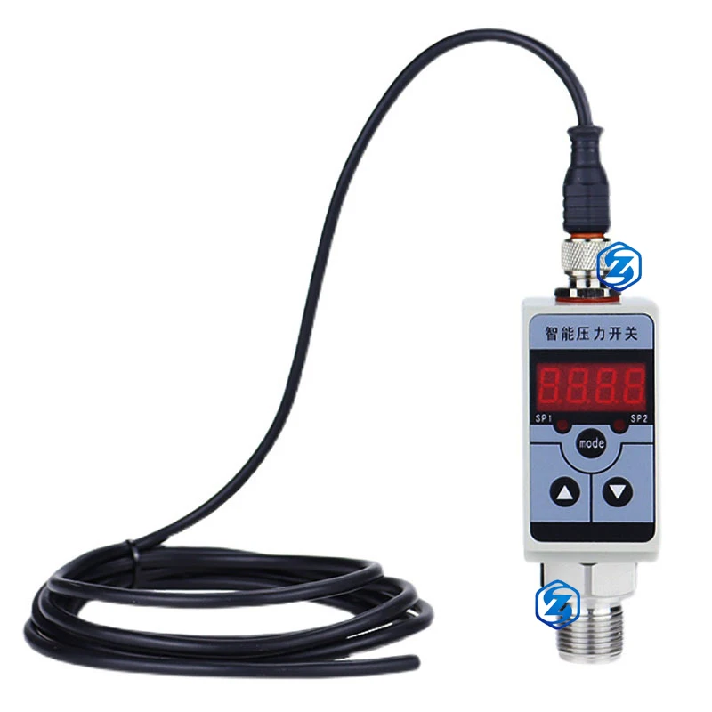 4-20 ma Adjustable Industrial Smart Digital Pressure Switch 0-600 bar Air Compressor Pressure Switch for Mechanical Hydraulic