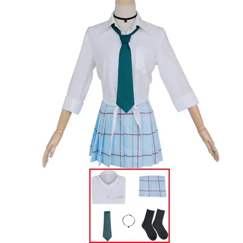 Marin Kitagawa Cosplay My Dress Up Darling Costume JK School Uniform Skirt Outfits Halloween Carnival Suit