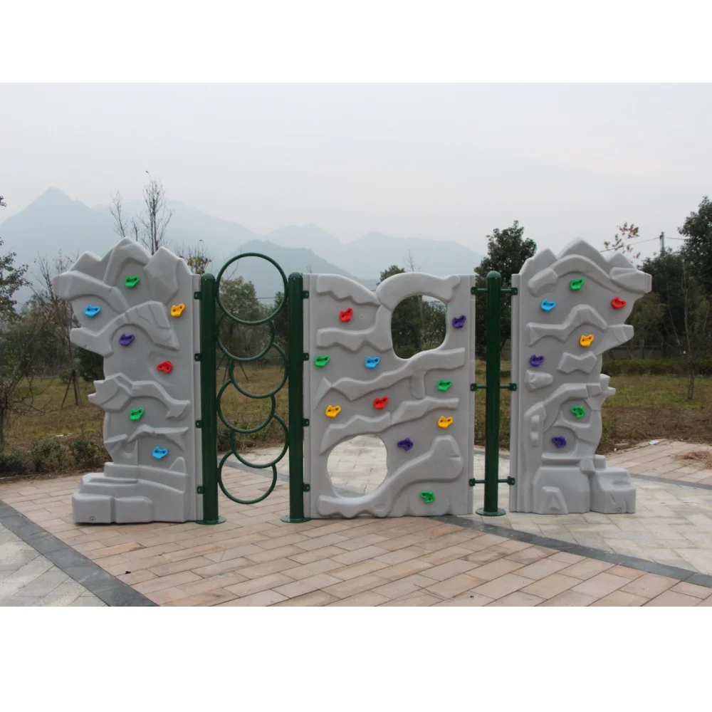 Factory Wholesale Rock Climbing Wall Children Outdoor Playground Equipment Wall Climbing for Amusement Park