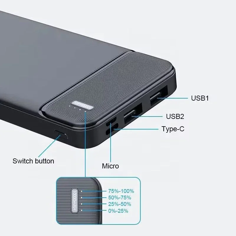 ROMOSS 120W 500000mAh Power Bank High Capacity Portable Super Fast Charge External Battery Powerbank for iPhone Huawei Samsung - view 6