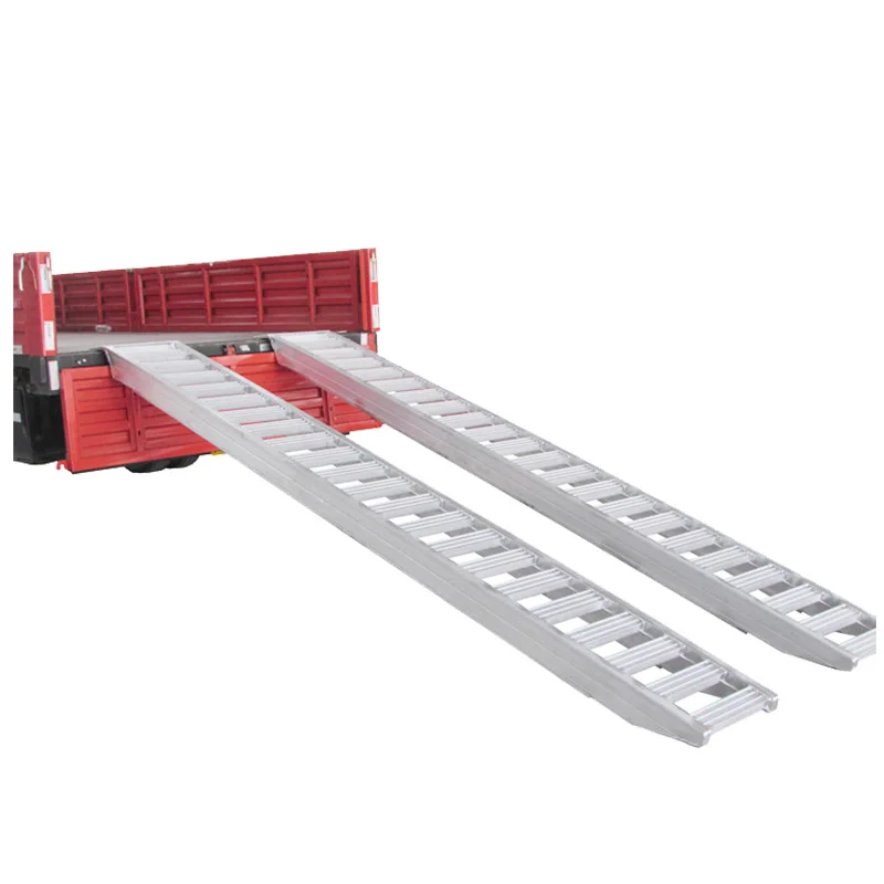 mini excavator loader tractor heavy duty loading ramps