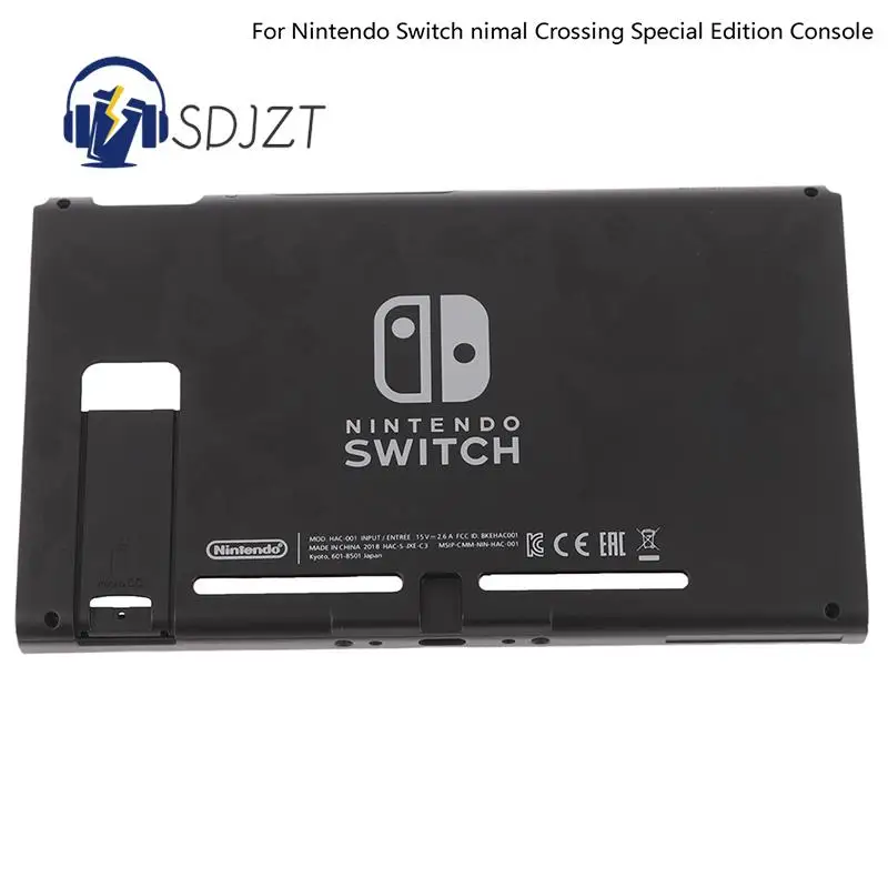 Limited Plastic Back Case Rear Cover Panel Frame For Nintendo Switch nimal Crossing Special Edition Console