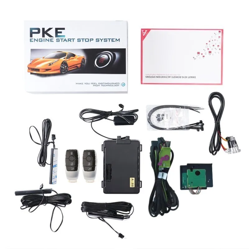 

Add car keyless start stop system for Mercedes Benz A C E G V Class W176 W212 W463 W447 W204 Remote start and comfort entry