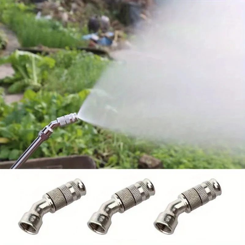 3Pcs Atomization Nozzle Adjustable Spray Garden Cleaning Machine Agricultural Irrigation Spraying Sprinkler