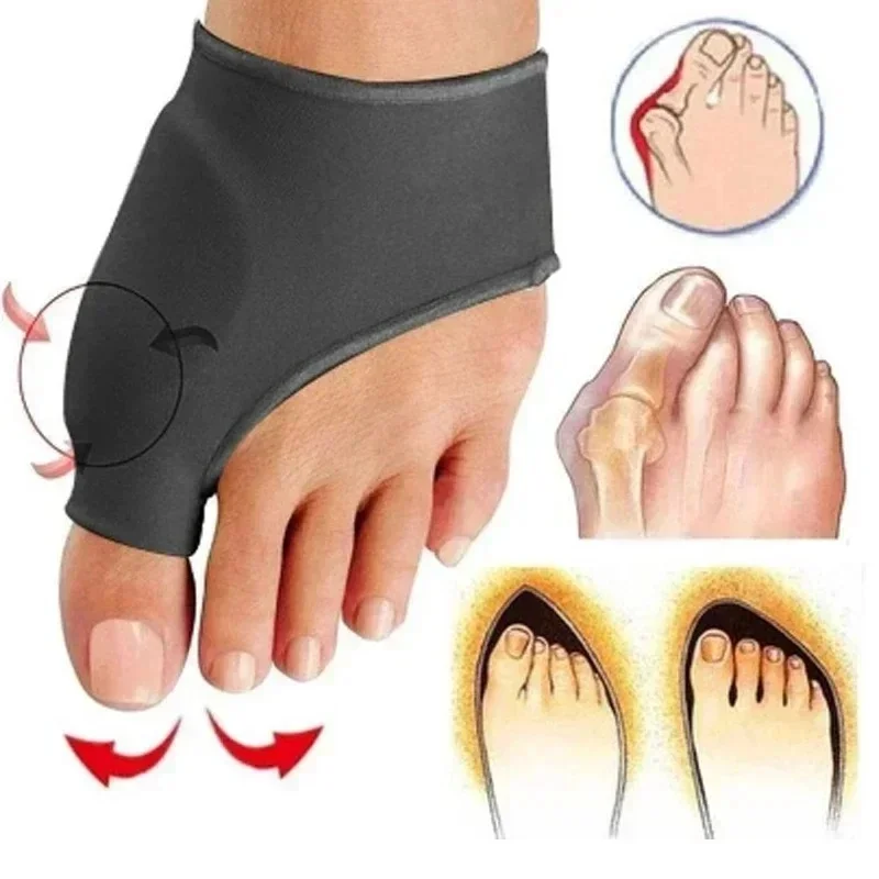 1/3/5Pairs Toe Separator Hallux Valgus Bunion Corrector Hammer Toe Foot Pain Relief Orthopedic Pedicure Tools Foot Care