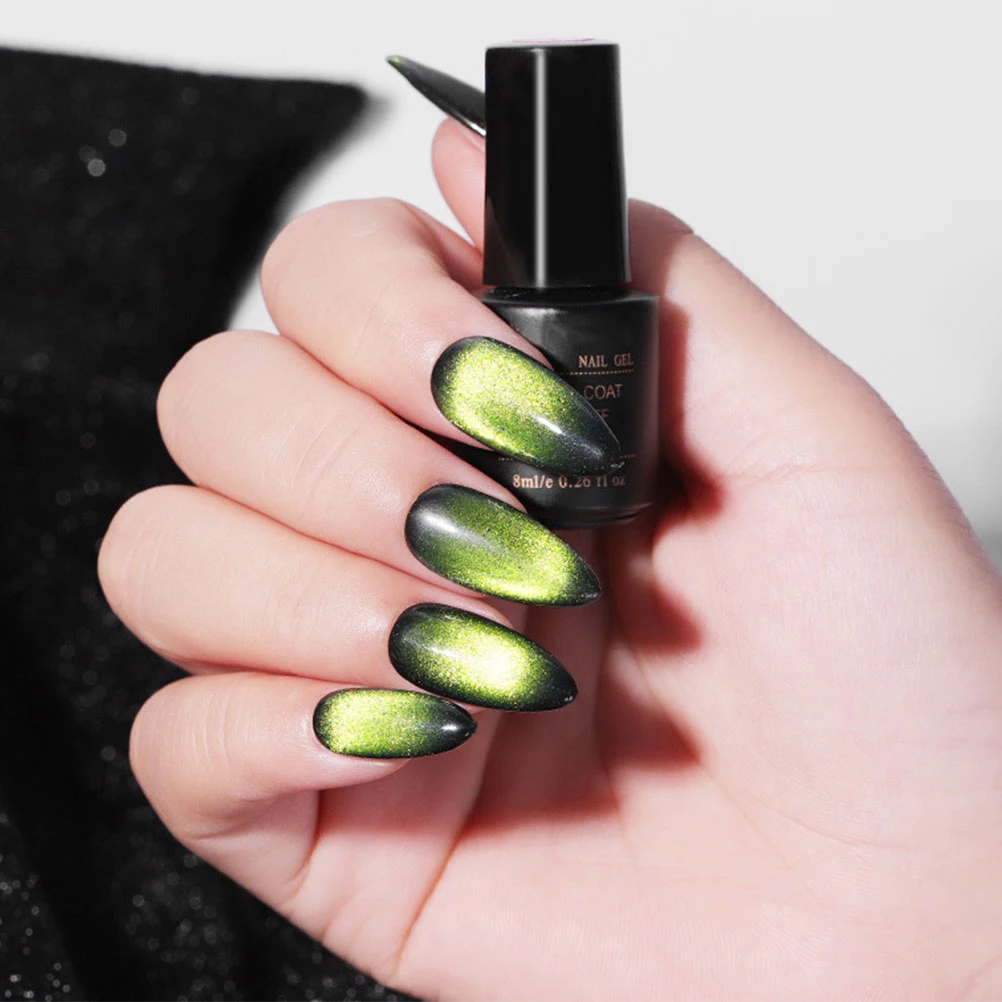 

Cat Eye Gel Nail Polish Set Magnetic Ultraviolet Light Attractive Nails Women Party