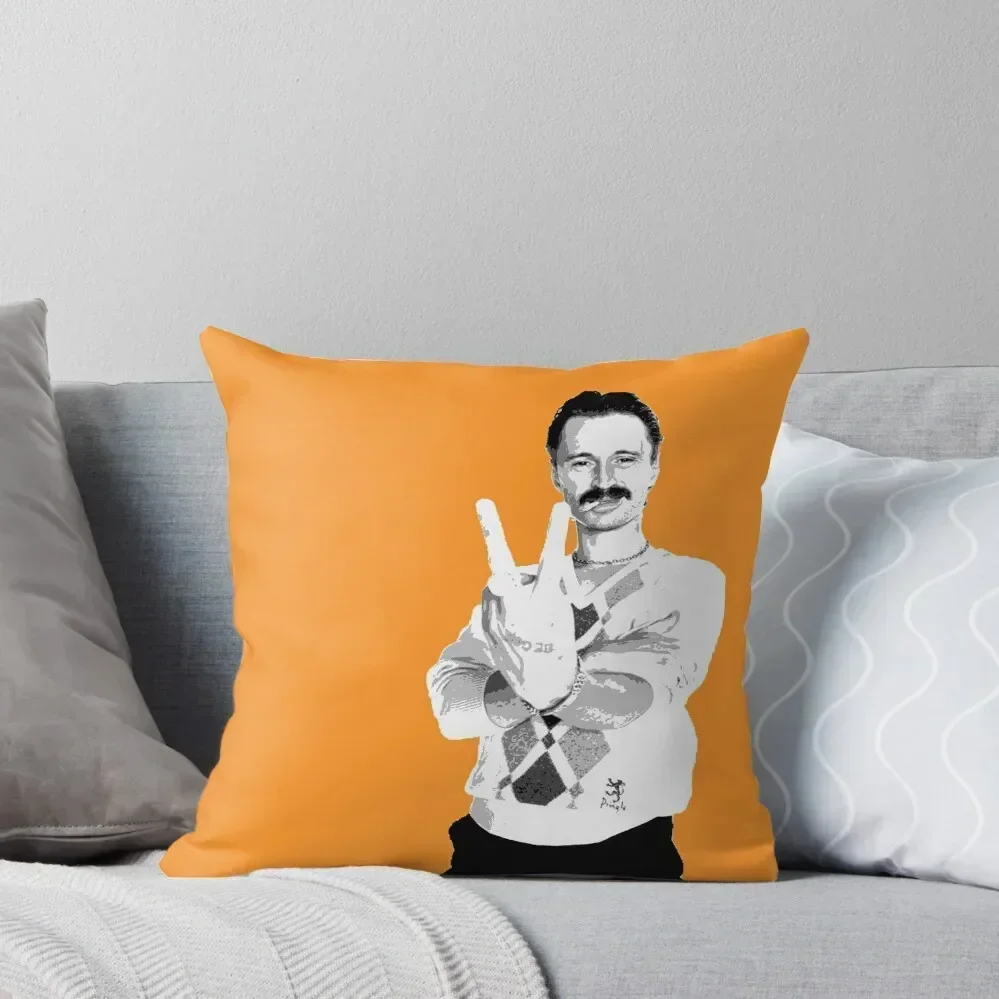 

Trainspotting - Begbie Throw Pillow Pillow Case Christmas Sofa Covers For Living Room Christmas Pillowcase pillow
