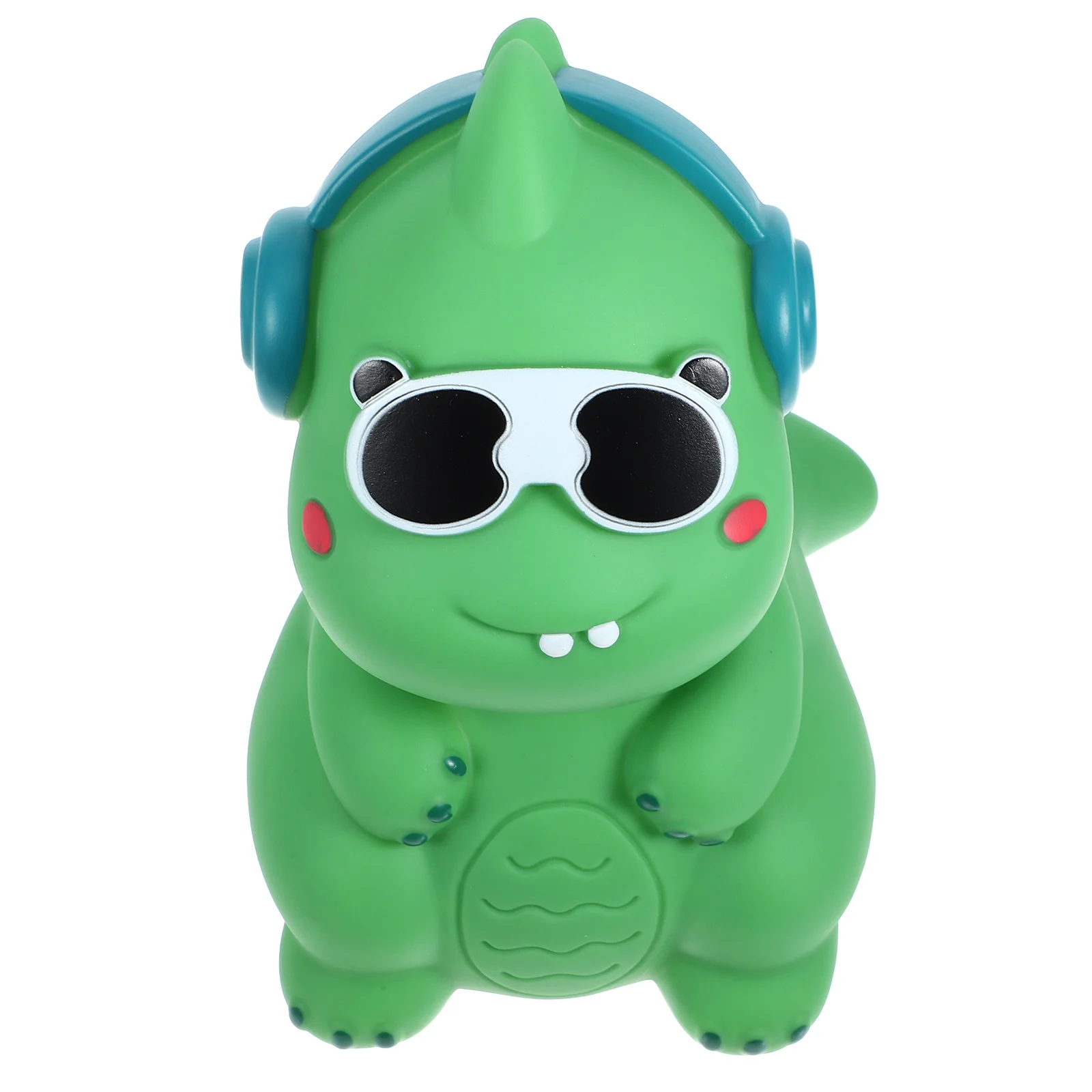 Vinyl-Dinosaurier-Sparschwein für Kinder, Münzbank für Bargeld, niedliche Spardose für Mädchen und Jungen, Kinderspardose mit bezauberndem Design, Haushalt