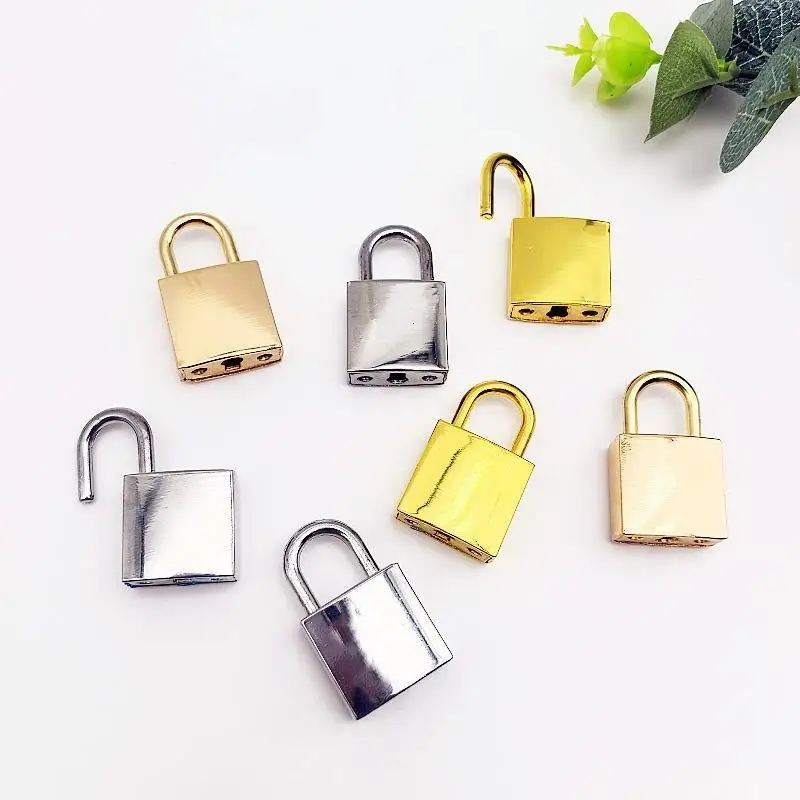 1 Stück Metall-Taschenverschluss, quadratisches Vorhängeschloss, Verschlussriegel, Gepäckschloss, Verschluss für DIY-Taschen, Handtaschen, Hardware, dekorative Accessoires – Detail 8