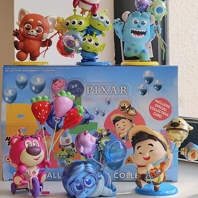 

Genuine Hot Toys Cosbi Pixar Balloon Series Blind Box Action Figure Trendy Mystery Box Toy Desktop Decor Lovely Model Toys Gift