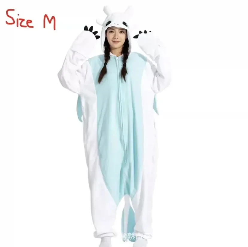 Kigurumi-Pyjama sans tétons de dessin animé pour adultes, Onesie, Animal, Homewear, Halloween, Cosplay, Costume de fête, Femmes, Hommes