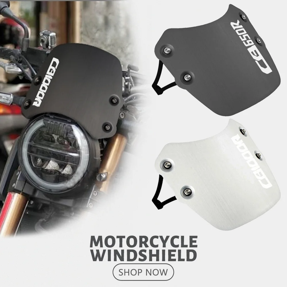 Para HONDA CB650R motocicleta parabrisas alerón pantalla Deflector de aire accesorios CB 1000R Neo Sports Cafe 2018-19