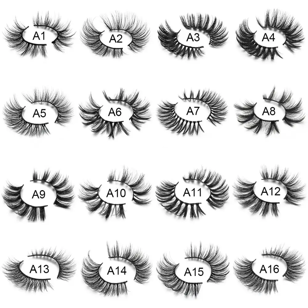 8pairs 3D nerz Wimpern faux cils make-up für frauen lash erweiterung liefert heben wimpern Wimpern für kleben lash heben kit