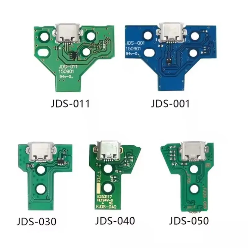 

12Pin JDS 011 030 040 055 14Pin 001 USB Charging Port Socket Board for PS4 Controller Board