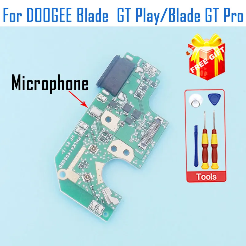 DOOGEE Blade GT pro GT Play Original USB Charging Port Board with Microphone for Cell Phone Compatible with DOOGEE Blade GT Play
