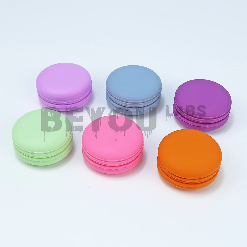 6Pcs Silicone Jar 20ml Nonstick Container Oil Storage Box Face Cream Jars Makeup Case Cosmetic Bottle Home Accessories