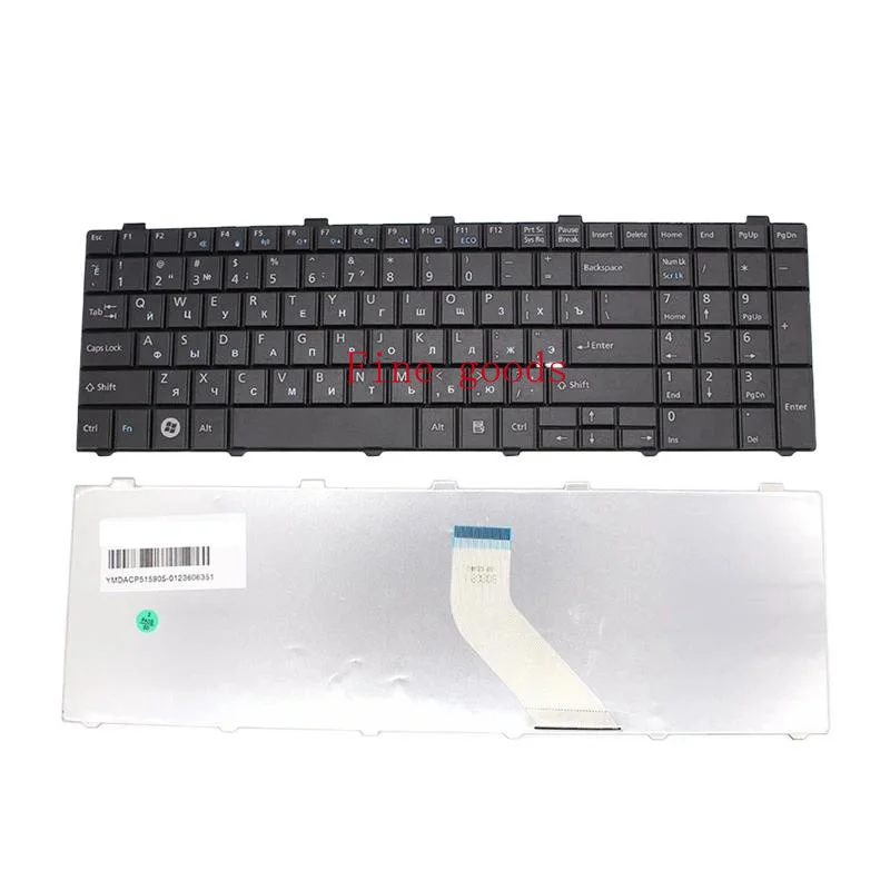 Русская клавиатура для Fujitsu Lifebook A530 A531 AH530 ah531 nh751 ah502 A512 Ru, черная клавиатура для ноутбука