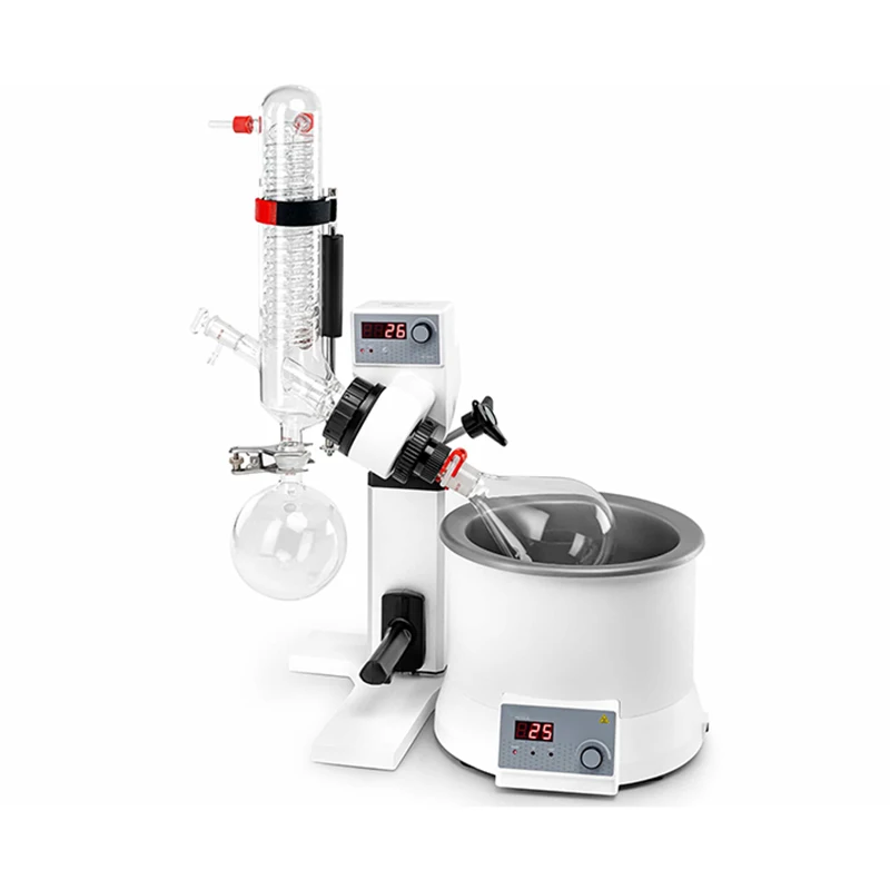 

IKEME 20L Vacuum Rotary Evaporator System Lababoratory Chemical Vacuum Distillation Digital Rotary Evaporator Price