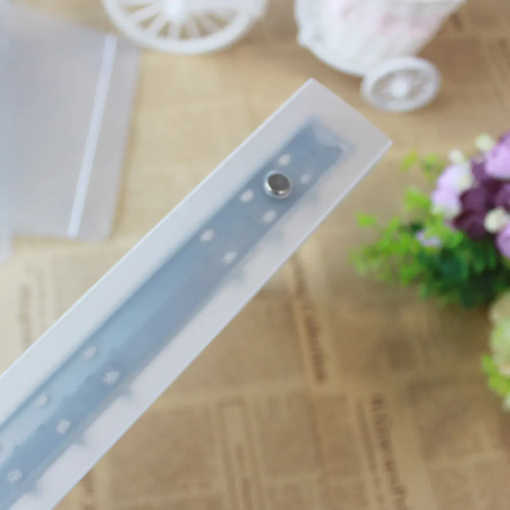 

A6 Paper Matte File Binder Semi Transparent PP Folder Office Supplies Expanding Clip Elastic Band for Loose Leaf Notes School