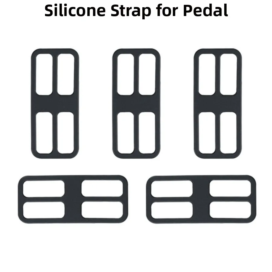 حزام سيليكون لعداد السرعة في الدراجات مع شريط مرن ثابت للإضاءة الأمامية والخلفية وملحقات ركوب الدراجات