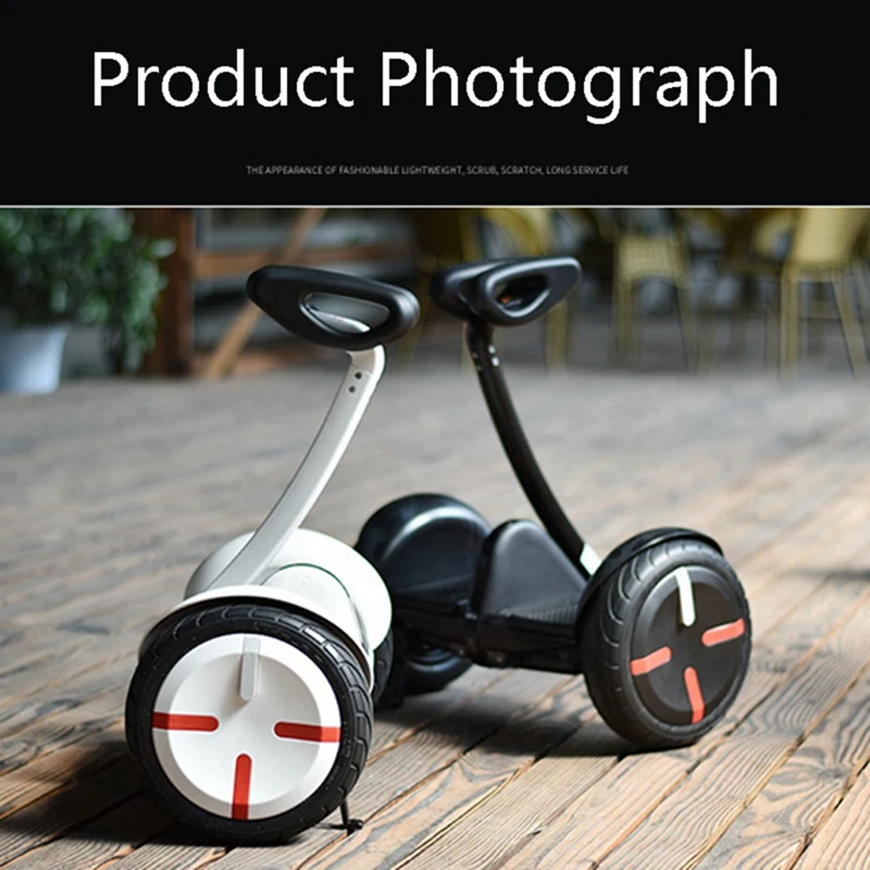 4Pcs Electric Balance Scooter Wheel Hub Cover Cap Practical Wear Resistant Side Cap For Xiaomi Ninebot/Mini Pro-Black image 5