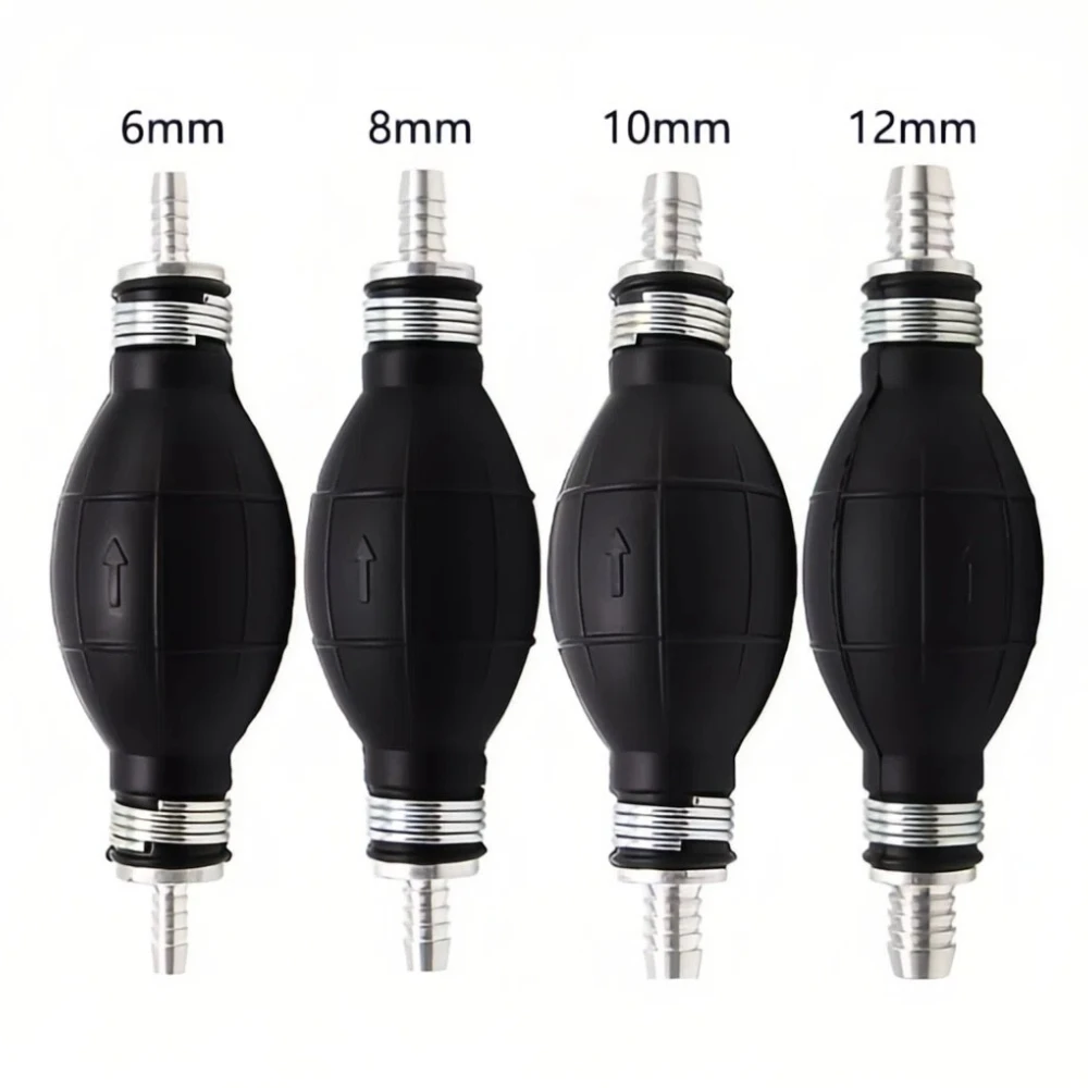 

6/8/10/12MM manual oil pumping pipe car and ship hand pinch ball aluminum alloy one-way hand pump oil suction one-way valve