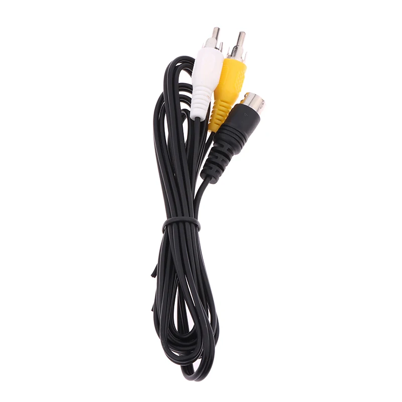 Fil de Connexion pour Sega 2/3 AV RCA, Câble Composite, Audio Vidéo, Stéréo AV, 3 Broches, 1.5m, 1 Pièce