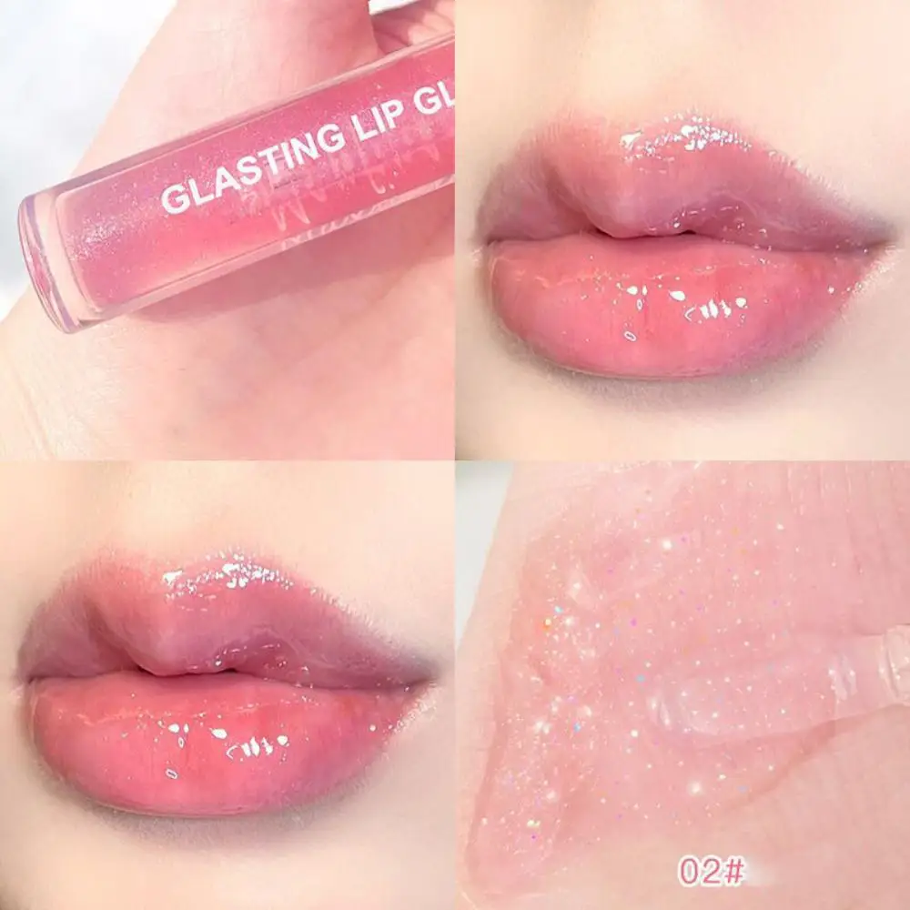 Spiegel Wasser Lip gloss Lip Glasur transparentes Glas Lippen öl wasserdicht dauerhafte flüssige Lippenstift Lip gloss Lip gloss Lippen Kosmetik