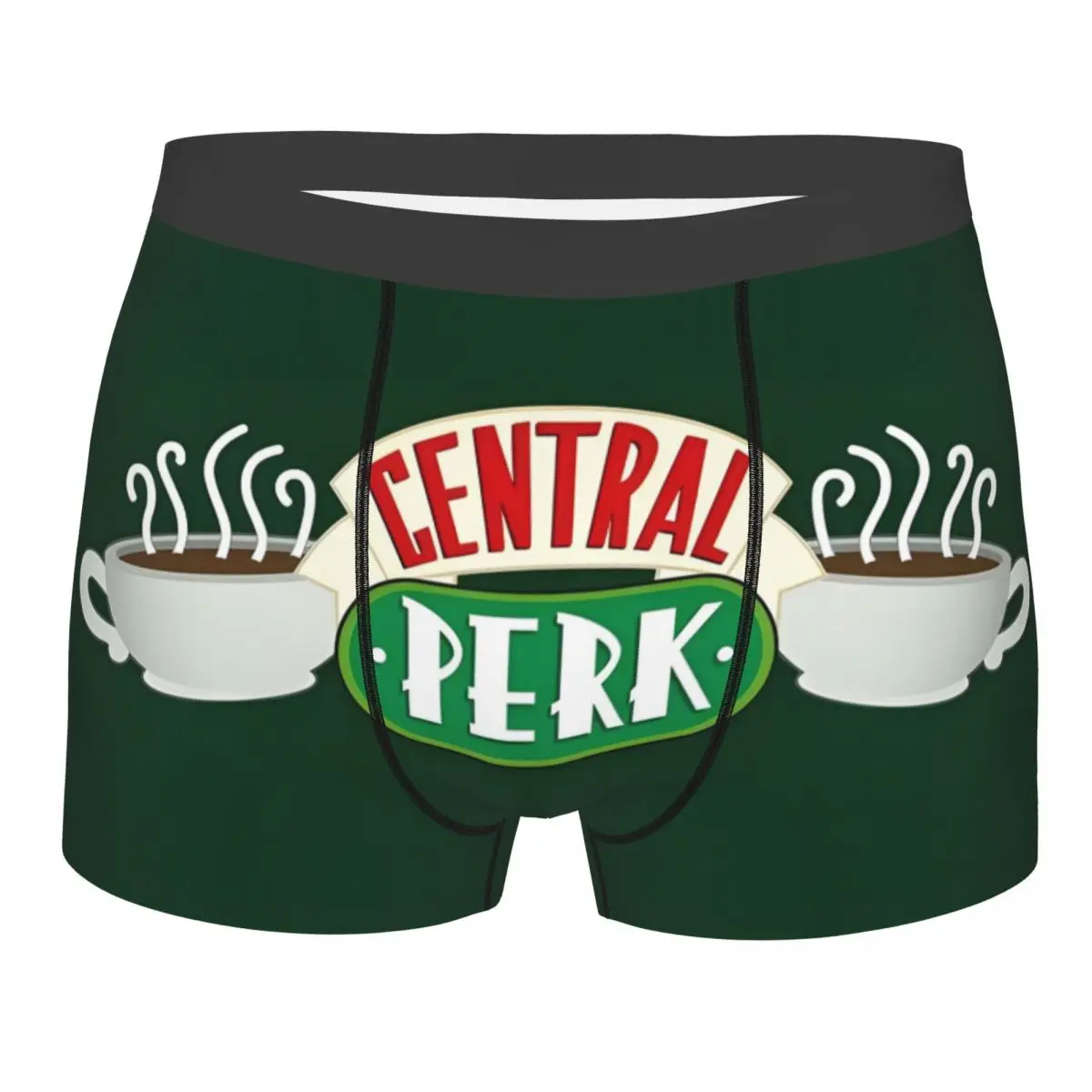 

Central Perk Friends Underpants Cotton Panties Men's Underwear Print Shorts Boxer Briefs