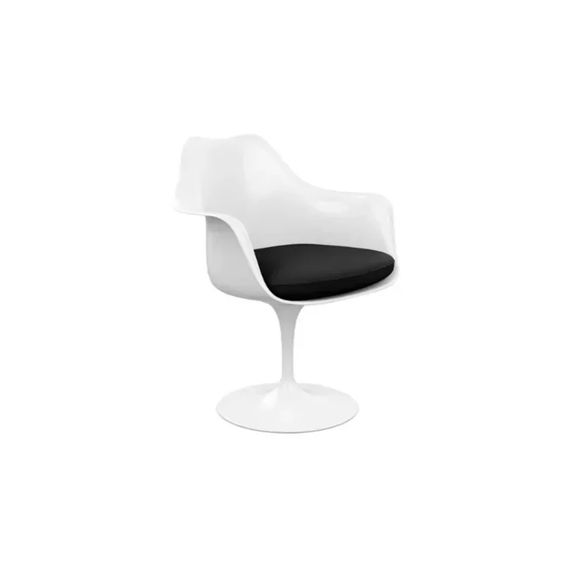Tulip Chair Leisure Chair Dining Swivel Beauty Salon Reception Negotiation  Creative Armrest