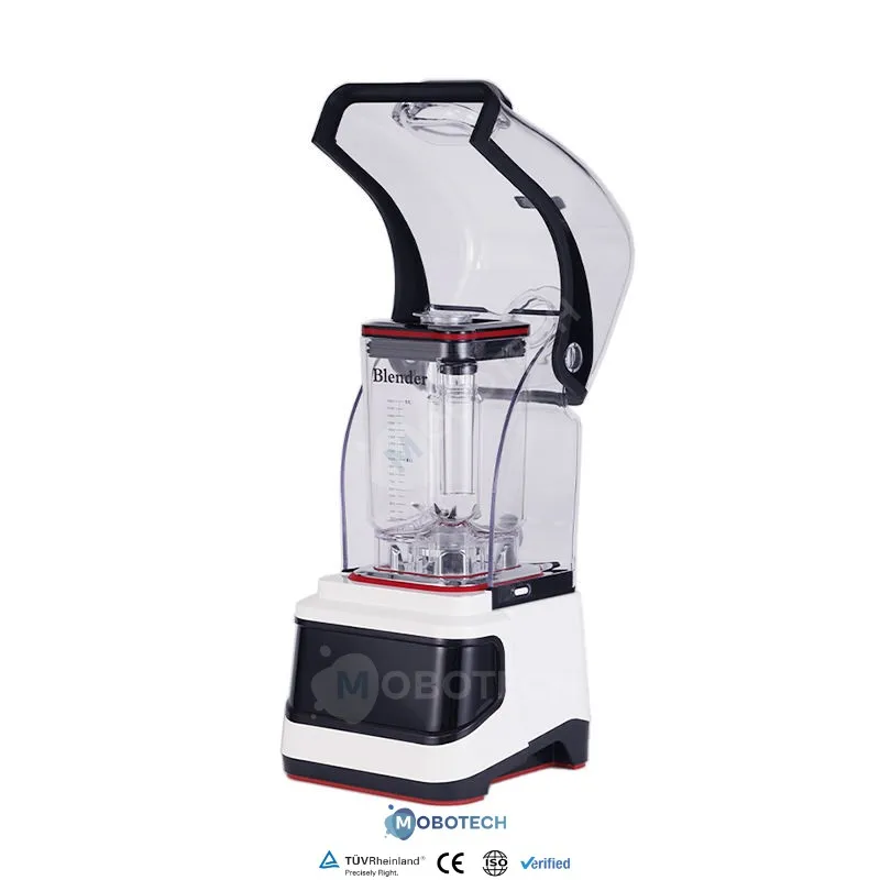 

Blender Heavy Duty Commercial Ice Crusher Juice Industrial Silent Juicer Blender Machine With Sound Cover Enclosure