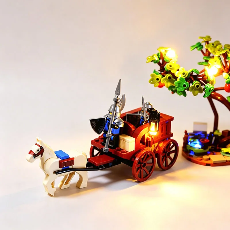 

LED Light Kit for LEGO Medieval Blacksmith 21325 Building Bricks Lamp Toys Accessories Set Christmas Gift (Model Not Includded)