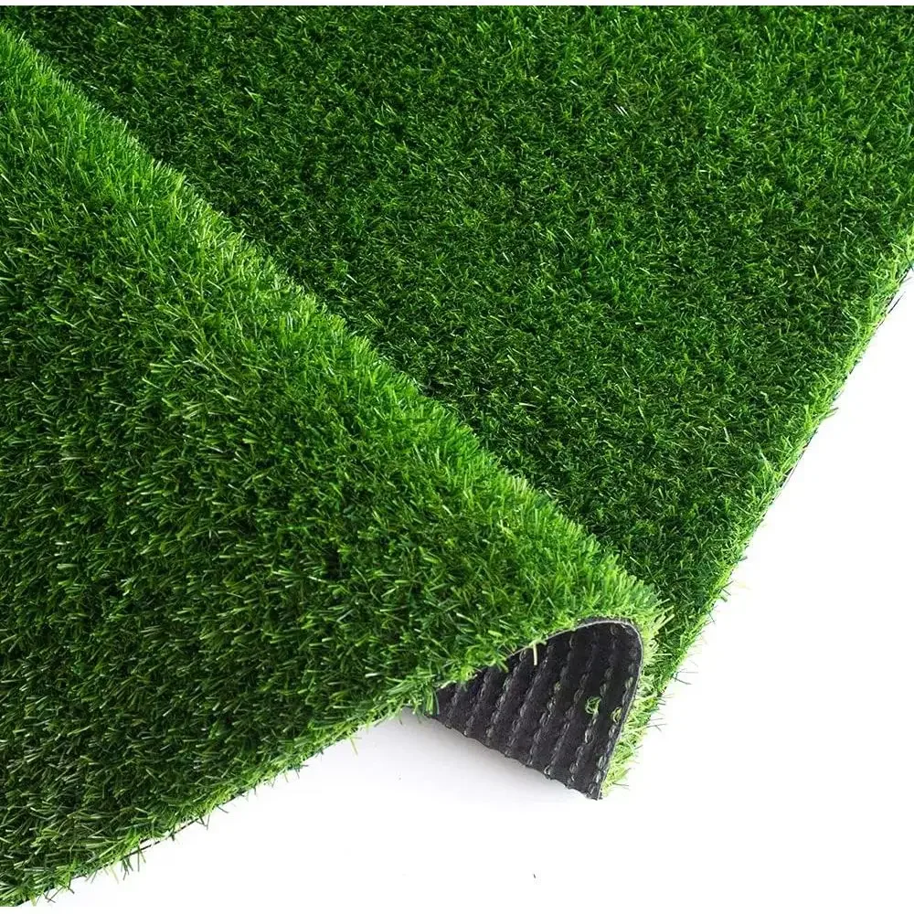 0.7 High-Quality Synthetic Grass Carpet with Drainage Holes for Indoor/Outdoor Use, Ideal for Pets and Garden Spaces